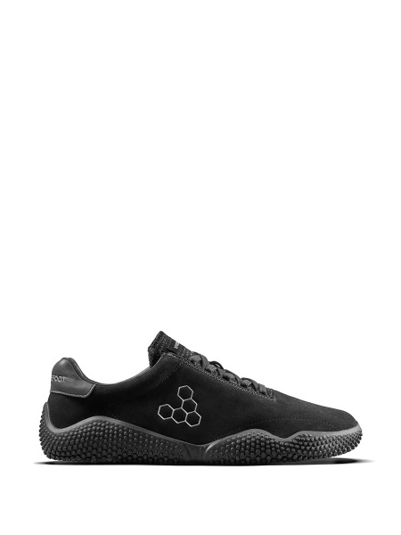 Sneakers Vivobarefoot negri din piele intoarsa