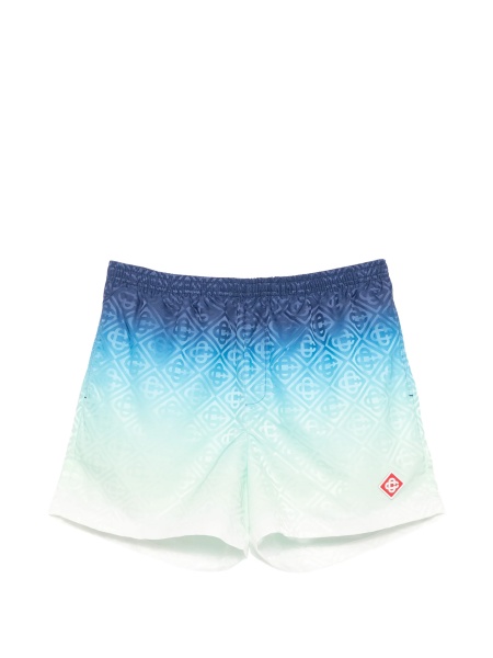 Sort de baie Casablanca albastru din polyester