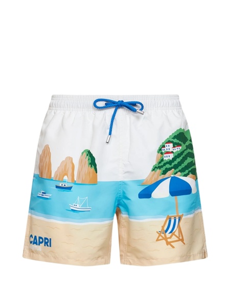 Sort de baie Mc2 Saint Barth alb din polyester