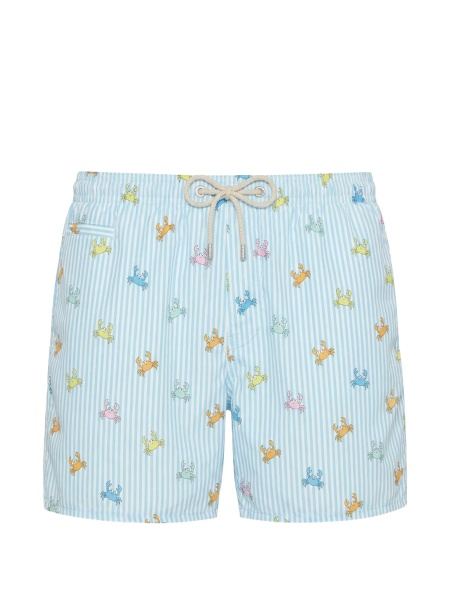 Sort de baie Mc2 Saint Barth albastru din polyester