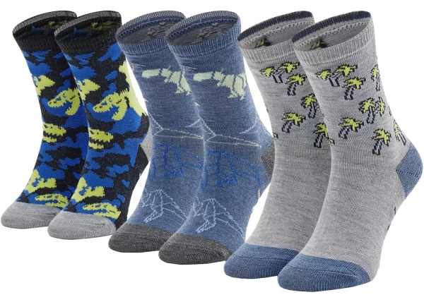 Sosete 3PPK Boys Casual Glow In The Dark Socks
