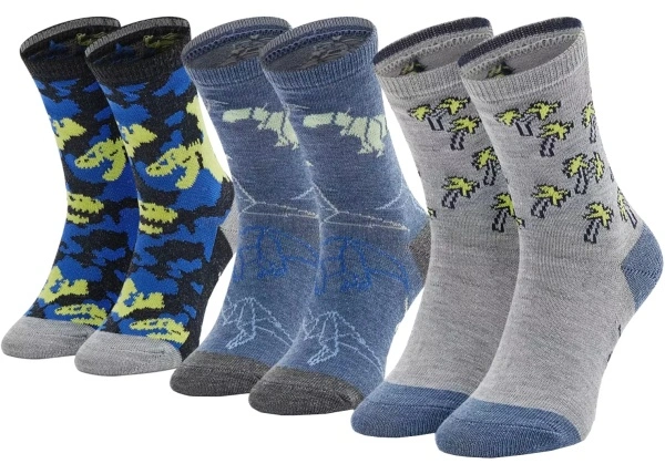 Sosete 3PPK Boys Casual Glow In The Dark Socks