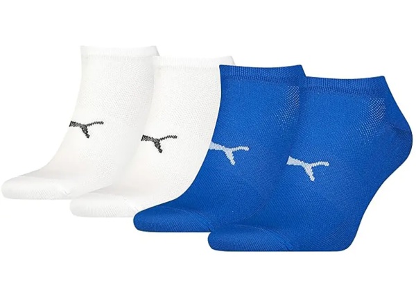 Sosete UNISEX SPORT LIGHT QUARTER 4-PACK ECOM BLUE/WHITE