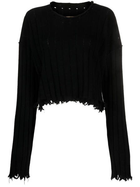 Top tricotat UMA WANG negru