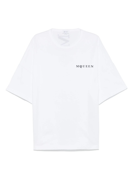 Tricou Alexander McQueen alb