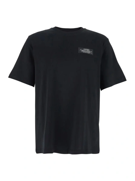 Tricou AMIRI negru din bumbac