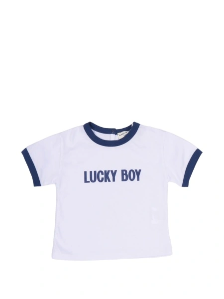 Tricou Babe & Tess alb