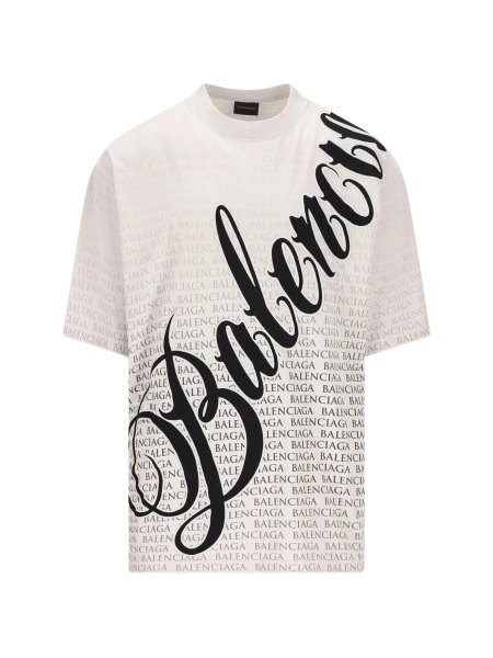 Tricou Balenciaga alb