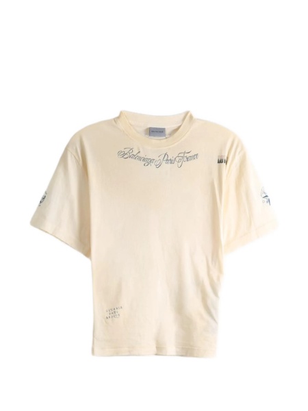 Tricou Balenciaga neutru