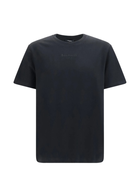 Tricou Balmain negru din bumbac