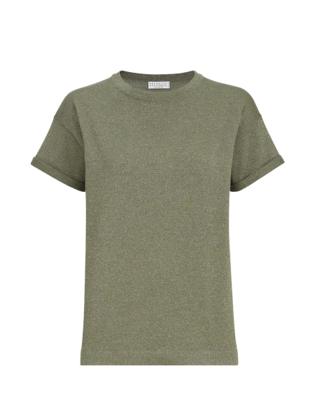 Tricou Brunello Cucinelli verde
