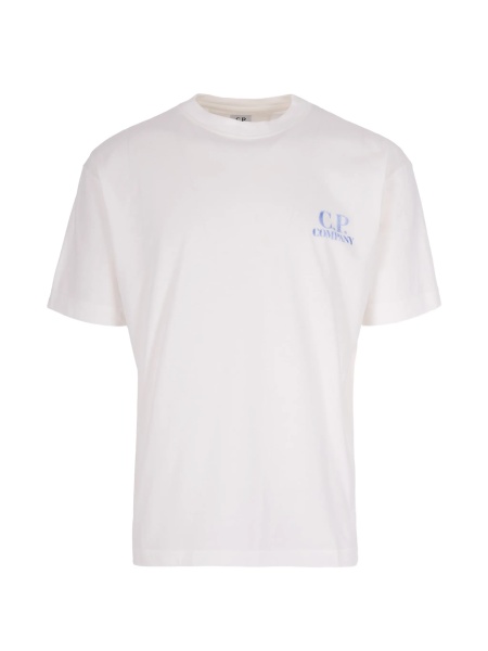 Tricou C.P. Company alb