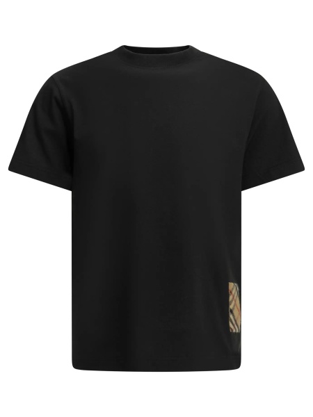 Tricou Crewneck T-shirt with appliqué