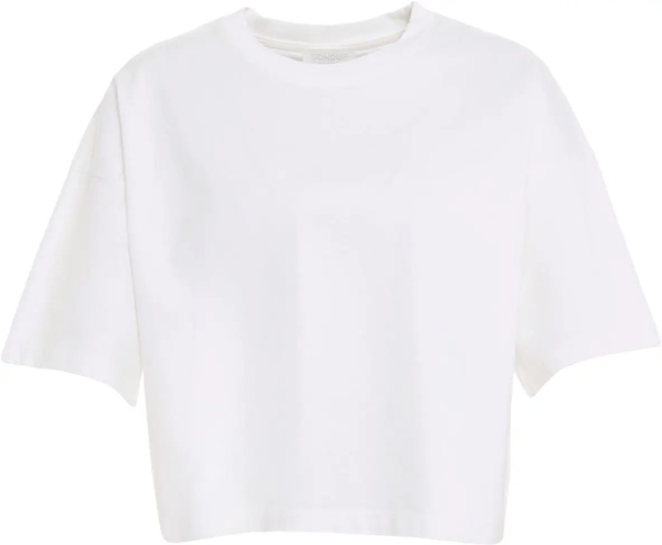 Tricou Cropped cotton t-shirt