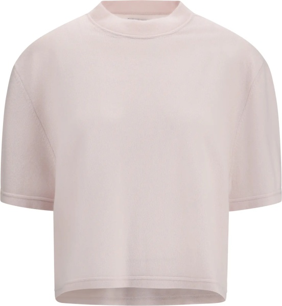 Tricou Cropped T-Shirt with round neckline