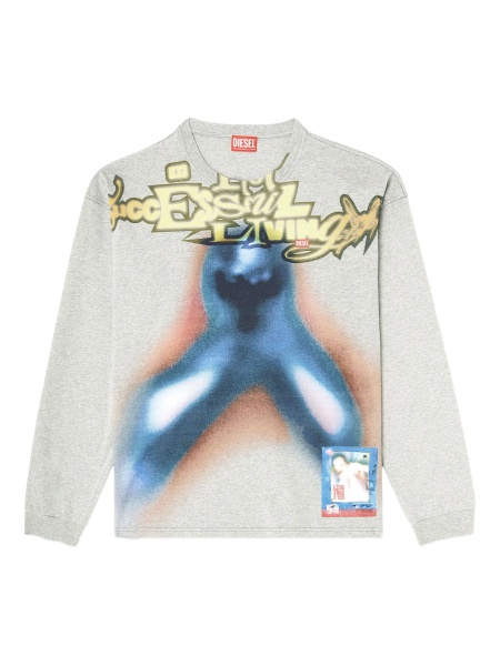 Tricou Diesel gri