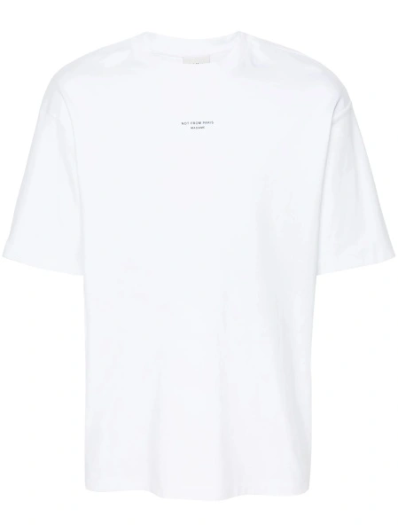 Tricou DRÔLE DE MONSIEUR alb
