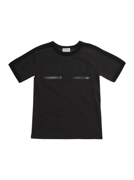 Tricou Gucci negru din bumbac