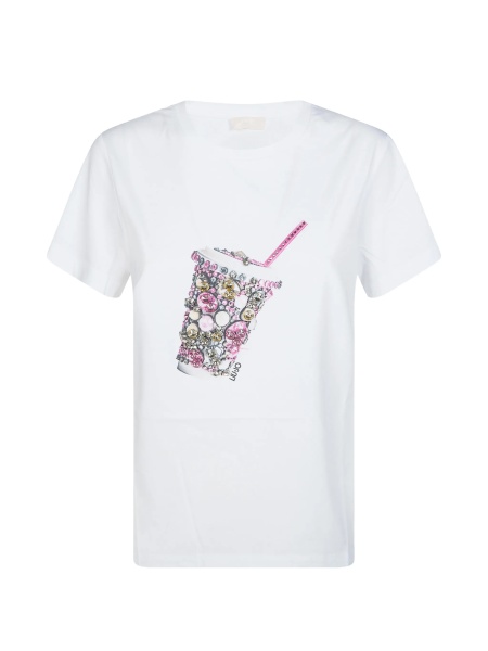 Tricou Liu Jo White alb