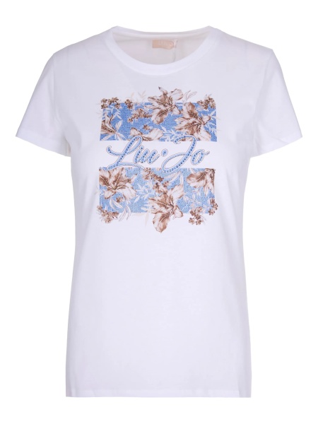 Tricou Liu Jo White alb