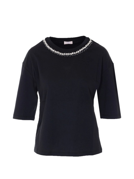 Tricou Liu Jo White negru
