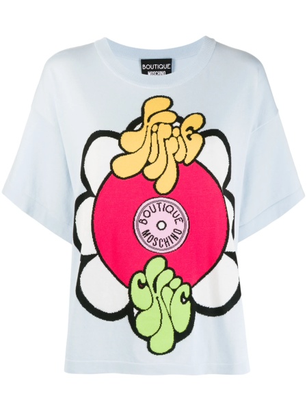 Tricou LOVE Moschino albastru