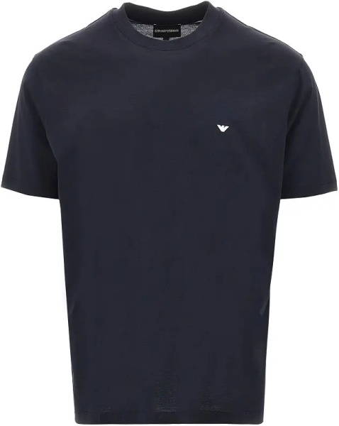 Tricou Lyocell and cotton blend T-shirt with logo