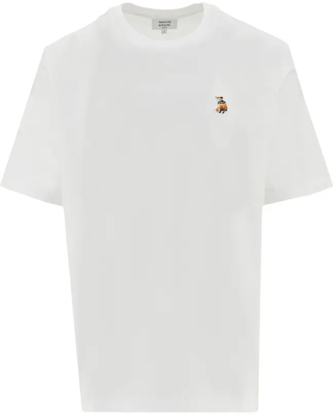 Tricou MAISON KITSUNÉ 'Dreaming Fox 'patch T-shirt