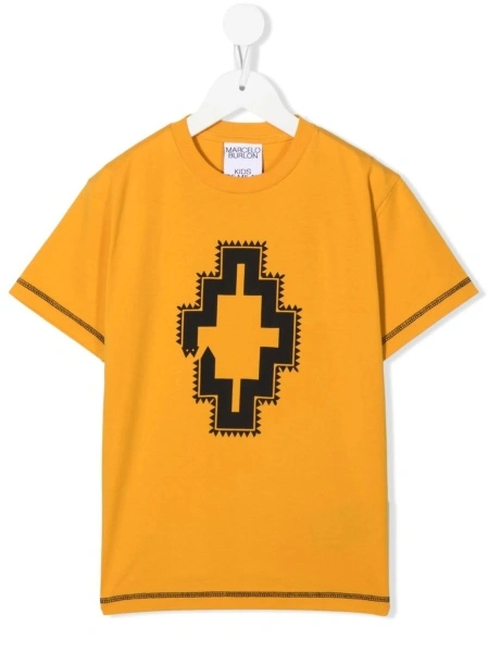 Tricou Marcelo Burlon galben