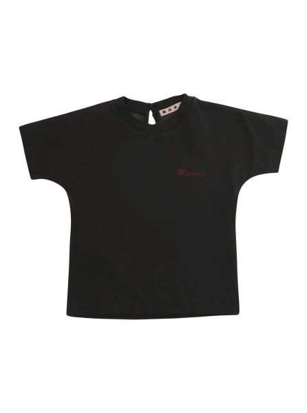 Tricou Marni gri din bumbac