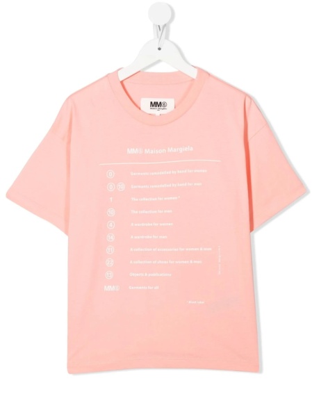 Tricou MM6 Maison Margiela roz