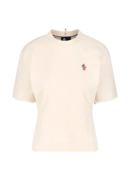Tricou Moncler Grenoble alb