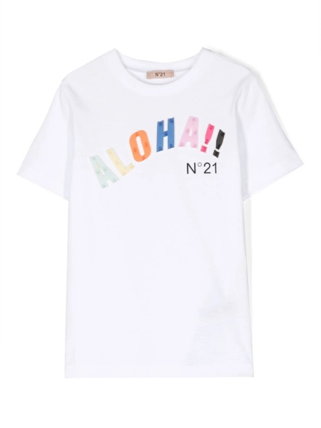 Tricou N°21 alb
