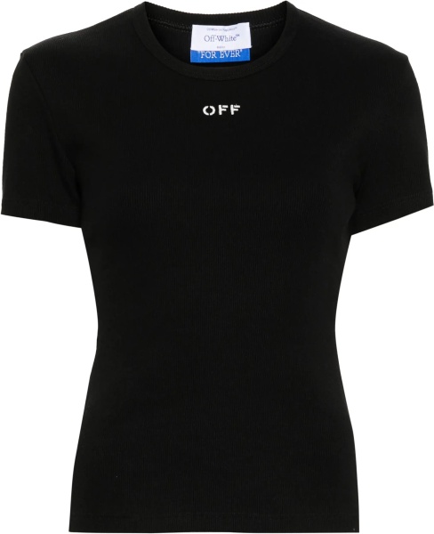 Tricou Off Stamp Rib Basic T-shirt