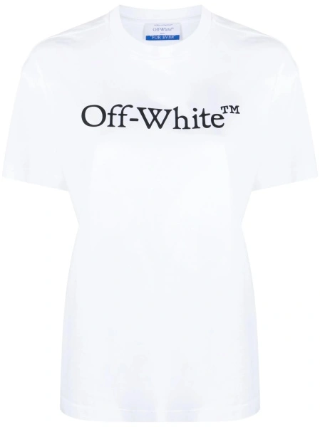 Tricou Off-White Bookish alb