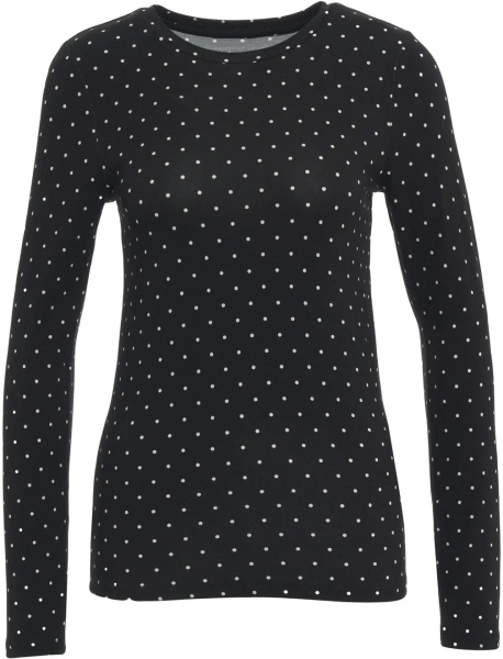 Tricou Patterned long-sleeved t-shirt