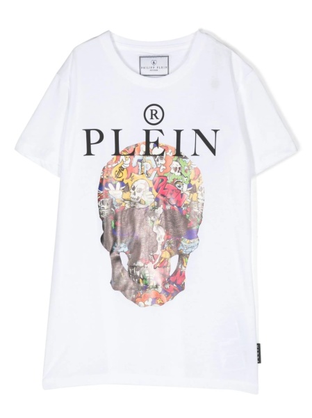 Tricou Philipp Plein alb