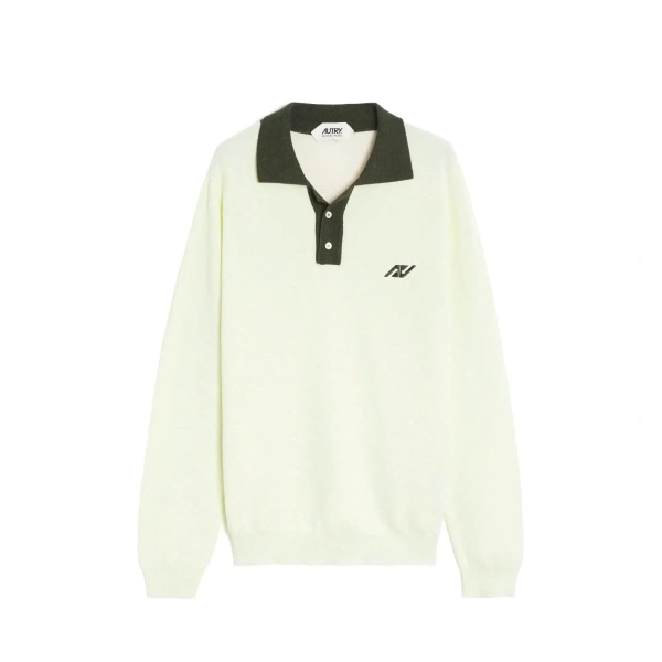 Tricou Polo Autry Sporty Long Sleeve Polo