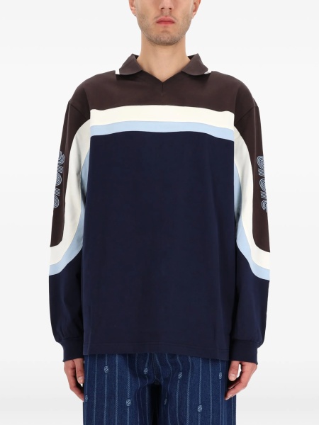 Tricou Polo DRÔLE DE MONSIEUR albastru