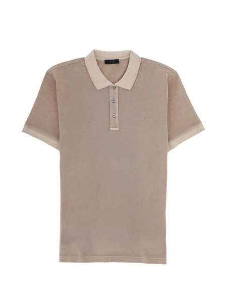Tricou Polo Fay gri