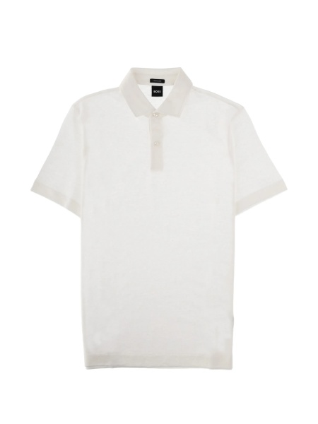 Tricou Polo Hugo Boss alb