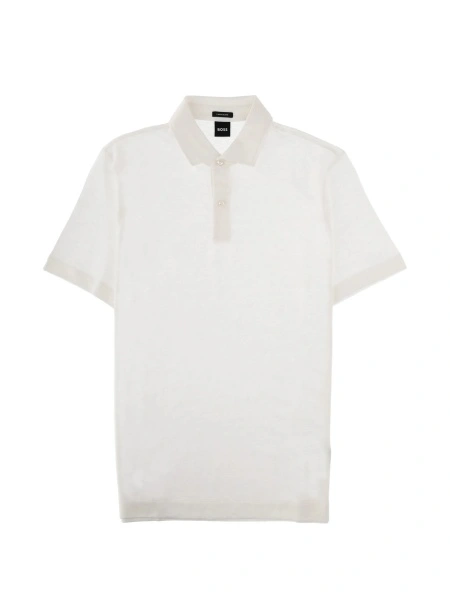 Tricou Polo Hugo Boss alb