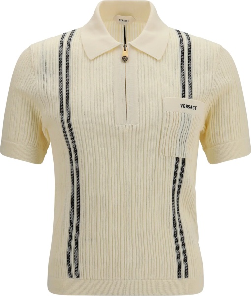 Tricou Polo Jacquard cotton knit Polo