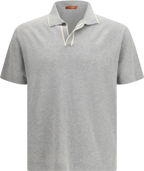 Tricou Polo Knitted Polo with short sleeves