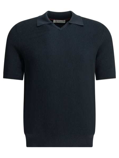 Tricou Polo Linen and cotton polo shirt