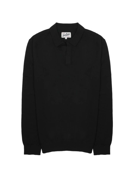 Tricou Polo Mc2 Saint Barth negru