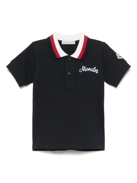 Tricou Polo Moncler albastru