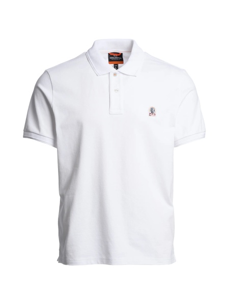 Tricou Polo Parajumpers alb