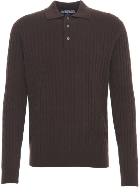 Tricou Polo Polo sweater in cashmere