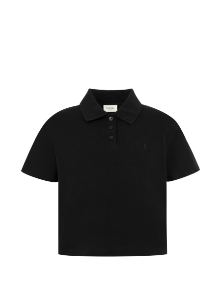 Tricou Polo Saint Laurent negru